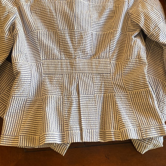 Seersucker blazer - Picture 5 of 5